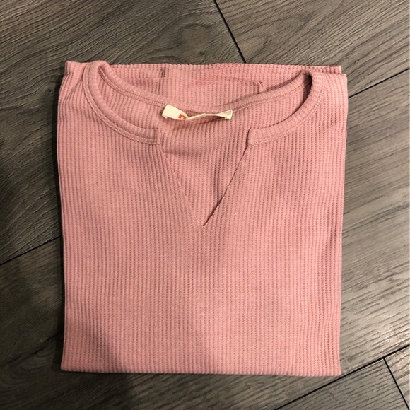 BRITNEY Light Thermal Knit Wide Sleeve Top - Picture 3 of 3